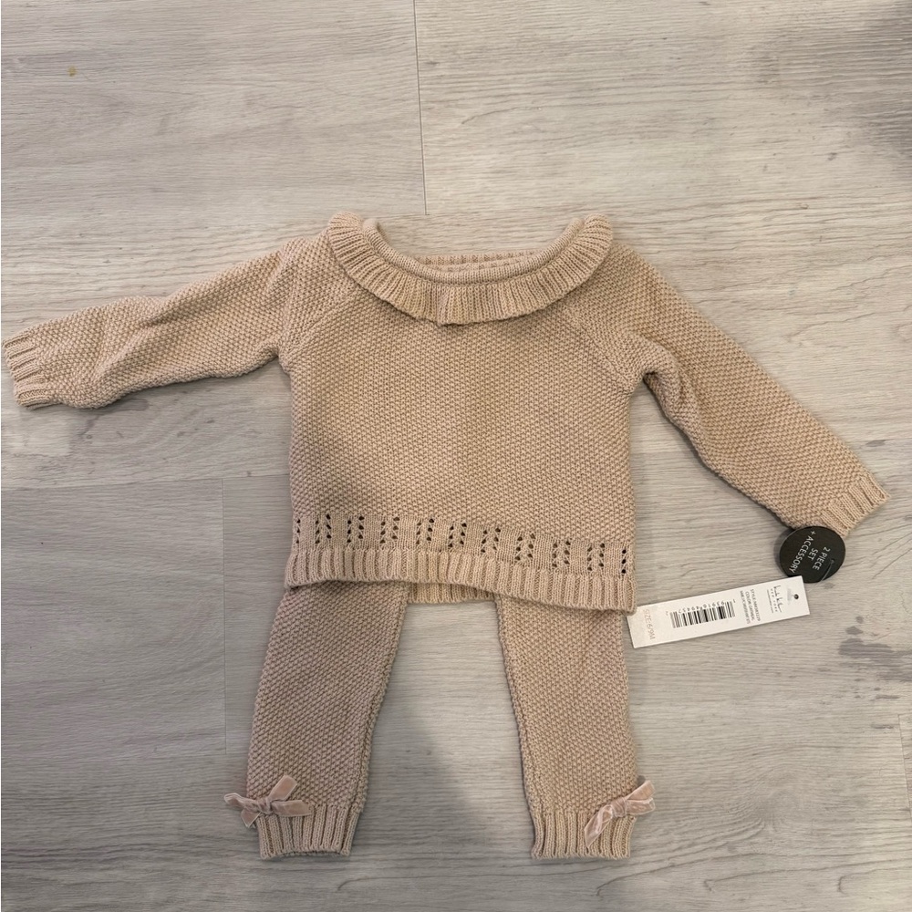 NWT Baby Sweater and Pants Set